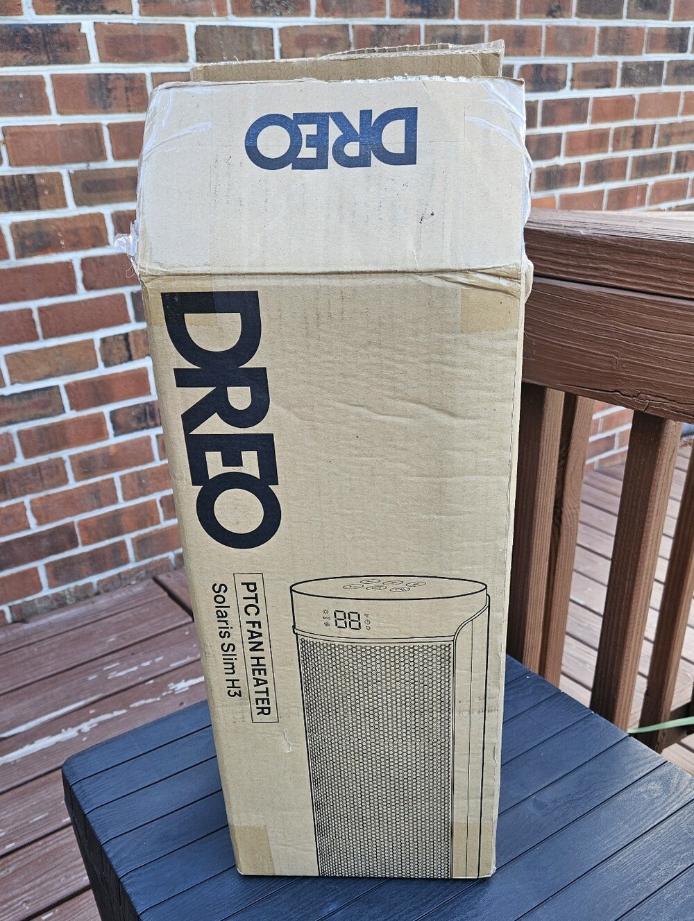 DREO Solaris Slim H3 Space Fan/Heater